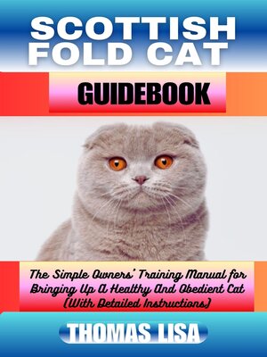 cover image of SCOTTISH FOLD CAT GUIDEBOOK